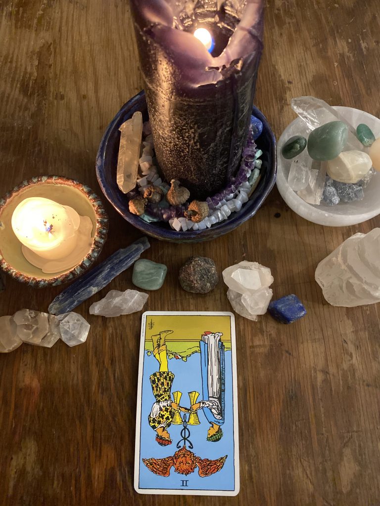 Two of Cups Reversed